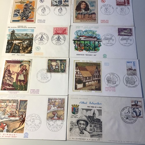 Enveloppes timbres premier - enveloppes,