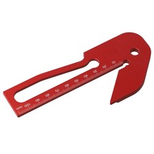 Détecteur central compact en aluminium avec mesure à 90 degrés pour projets d