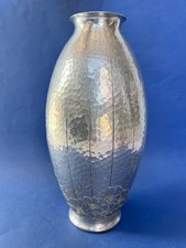 Vase ovoïde Art Déco signé