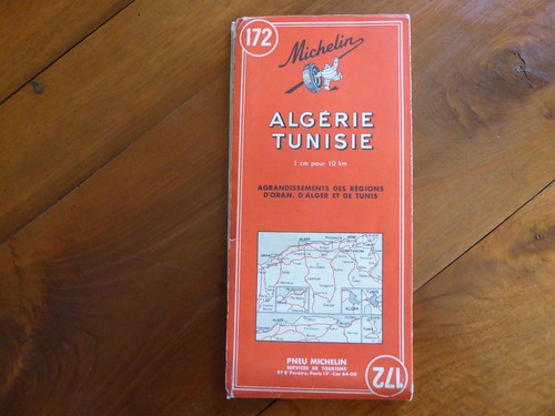Carte michelin 172 - carte, n°