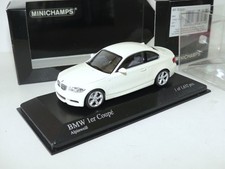 BMW SERIE 1 COUPE E82 2007 Blanc MINICHAMPS 1:43