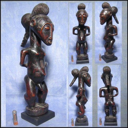 Statue africaine baoule - africaine,