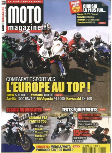 Moto magazine 268 - bmw, s1000