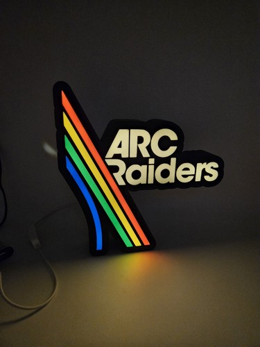 Lampe logo figurine arc - lampe,