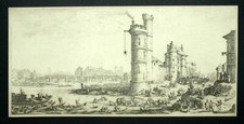 Gravure à l'eau forte de