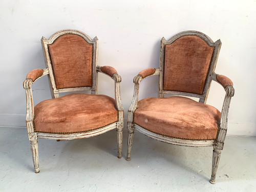 Paire fauteuils style - paire,