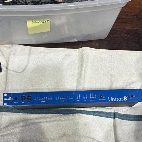 Emagic unitor8 rackmount - emagic, midi