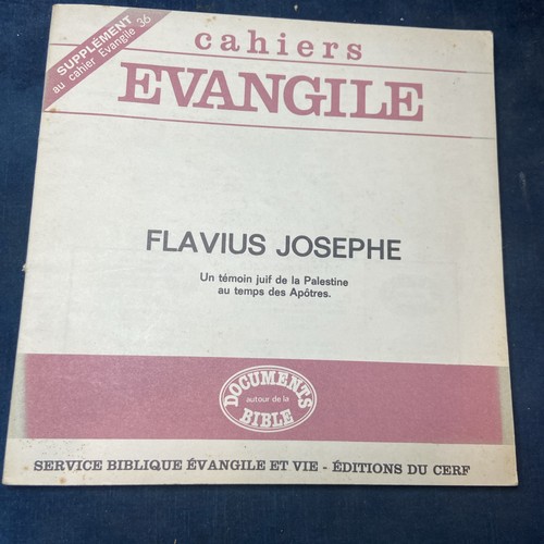 Cahiers évangile suplement - cahiers, 36