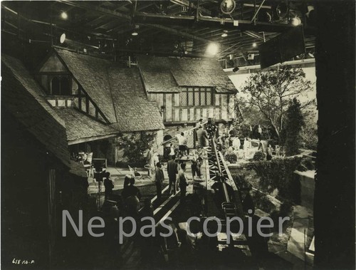 Cinéma vers 1950 tournage - vers,