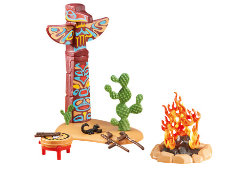 Playmobil 6431 totem avec - playmobil,