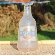 Ancienne carafe publicitaire de bistrot Martini le meilleur Turin 700 ml Mazoyer