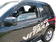Deflecteurs D'Air / De Vent Pour Suzuki Grand Vitara 2005-2015 3-Portes 2-Pcs