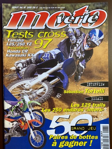Moto verte 268 8 1996 - n°268, du