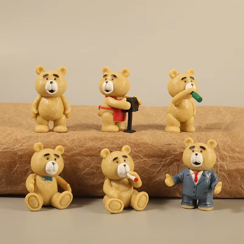 Lot figurines ted - 6,