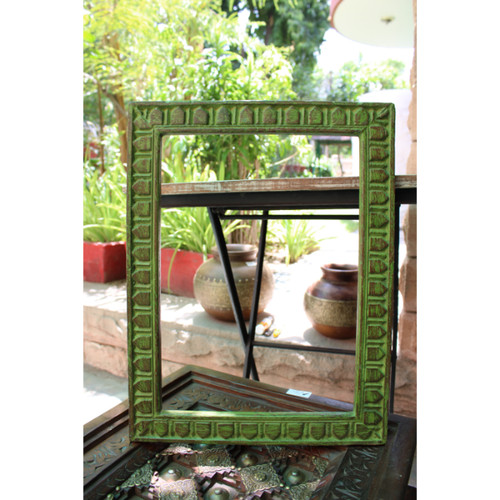 Cadre miroir suspendu ancien - miroir,