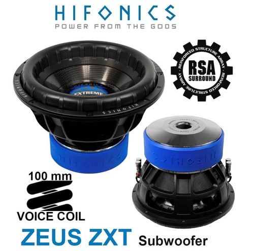 Hifonics zxt18d2 zeus extreme - zeus,