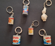 LOT PORTE-CLES ANCIENS  THEME ALIMENTATION