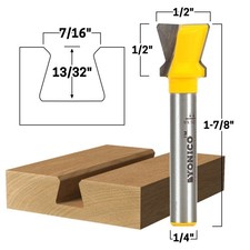 Dovetail Jig Groove Router Bit