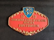 Ancienne Plaque Concour De