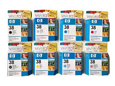 8 X Original Encre HP Photosmart Pro B9180 B8850 / Numéro 38 UV C9412A -C9419A