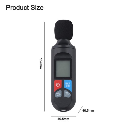 Sonomètre meter arrêt - db,