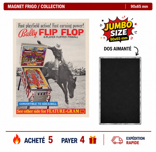 Magnet frigo flip flop - frigo, me