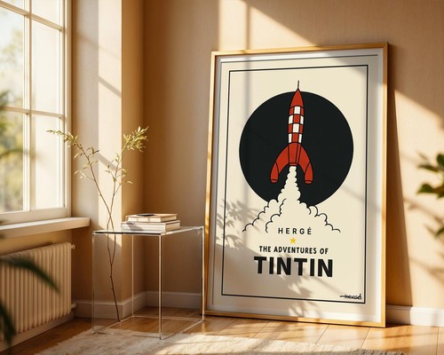 Adventures tintin rocket - of,