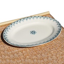 Ancien plat ovale 36.5 cm en