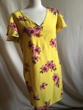 Jolie robe PABLO Gérard DAREL jaune taille 36 en bon état.