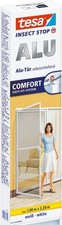 TESA Moustiquaire à cadre pour porte-fenêtre, moustiquaire Alu 1x2,2 m, blanche