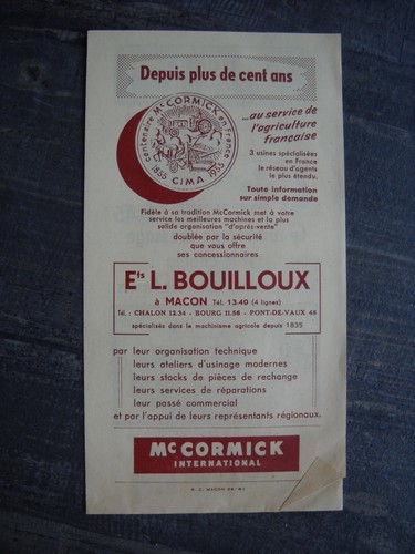 Catalogue brochure cormick - mc,
