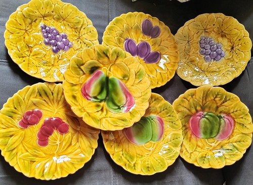 Assiettes barbotine de - assiettes,