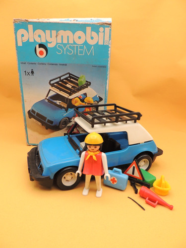 Playmobil 3210 voiture bleue - playmobil,
