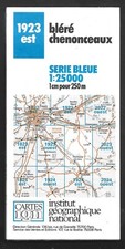 CARTE IGN SERIE BLEUE . 1923