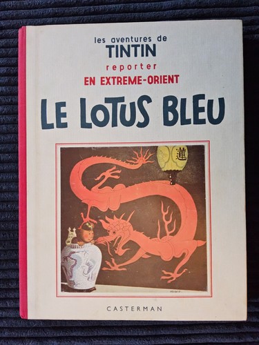 Tintin lotus bleu - tintin,