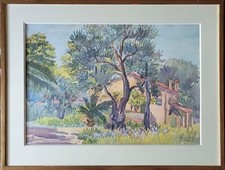 Aquarelle SA BOISECQ  Le