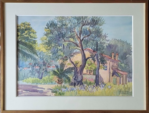 Aquarelle boisecq le - sa,  le