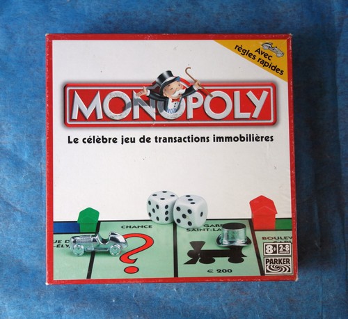 Vintage jeu monopoly parker - monopoly,