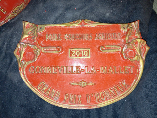 Plaque concours animaux - concours,