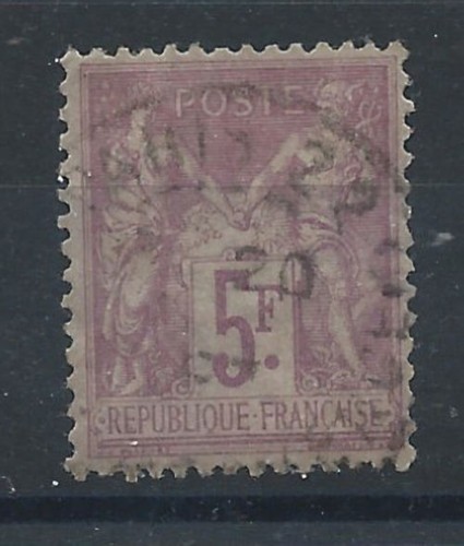 France 95a obl 1877 - obl,