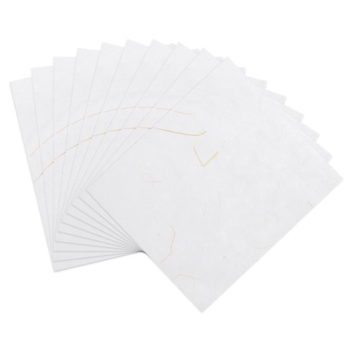 Feuilles papier mûrier - 10,