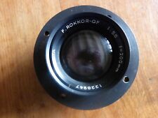 Objectif Minolta F. ROKKOR-QF  f=200mm  1: 5.6 appareil photo argentique