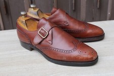 CHAUSSURE CROCKETT&JONES A BOUCLE "LANSDOWNE" 8,5 E 42,5 SUPER ETAT MEN'S SHOES