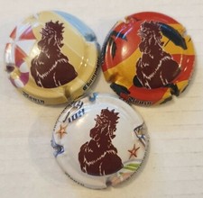 Capsules de champagne Bouzy Coq 2022. Septembre 2022. TN