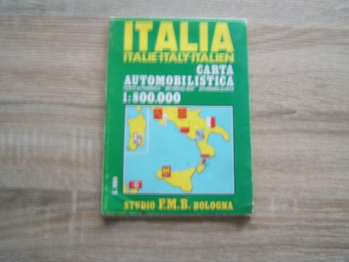 Carte routière italie studio - carte,