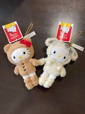 Costume ours lapin des neiges porte-clés mascotte Hello Kitty Exhibition