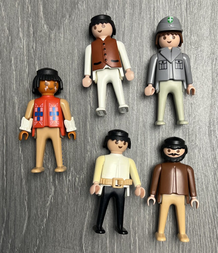 Vintage playmobil figures - vintage,