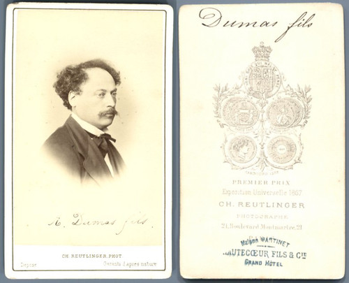 Alexandre dumas fils - alexandre, vintage