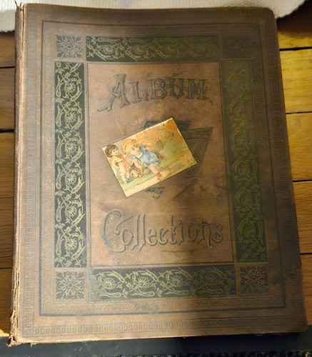 Ancien album chromos - album,