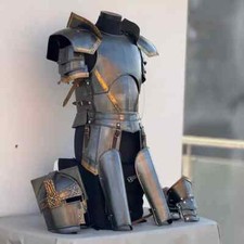Armure de chevalier en acier nain Moria, armure complète pour le corps, costume